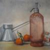 Siphon rose (2009) Huile sur toile 46 x 38 cm 